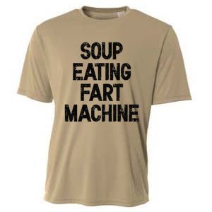 Soup Eating Fart Machine Cooling Performance Crew T-Shirt