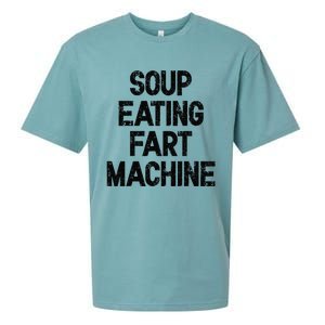 Soup Eating Fart Machine Sueded Cloud Jersey T-Shirt