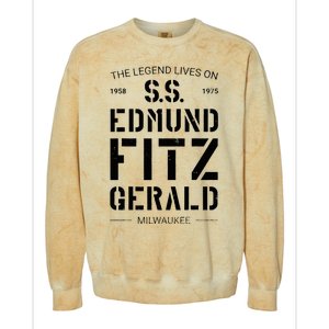 S.S. Edmund Fitzgerald Colorblast Crewneck Sweatshirt