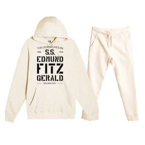 S.S. Edmund Fitzgerald Premium Hooded Sweatsuit Set