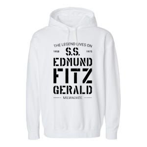 S.S. Edmund Fitzgerald Garment-Dyed Fleece Hoodie