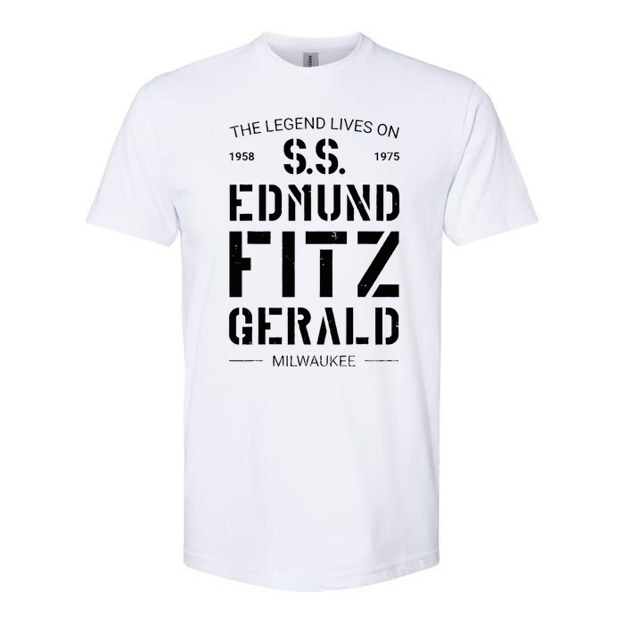 S.S. Edmund Fitzgerald Softstyle CVC T-Shirt