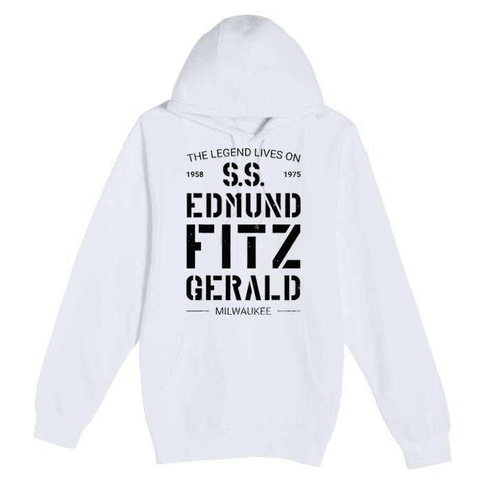 S.S. Edmund Fitzgerald Premium Pullover Hoodie