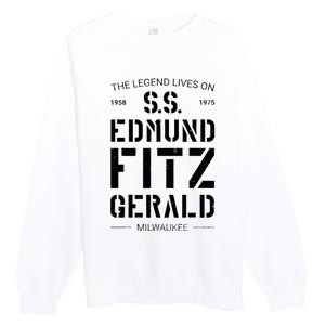 S.S. Edmund Fitzgerald Premium Crewneck Sweatshirt