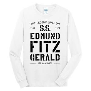 S.S. Edmund Fitzgerald Tall Long Sleeve T-Shirt