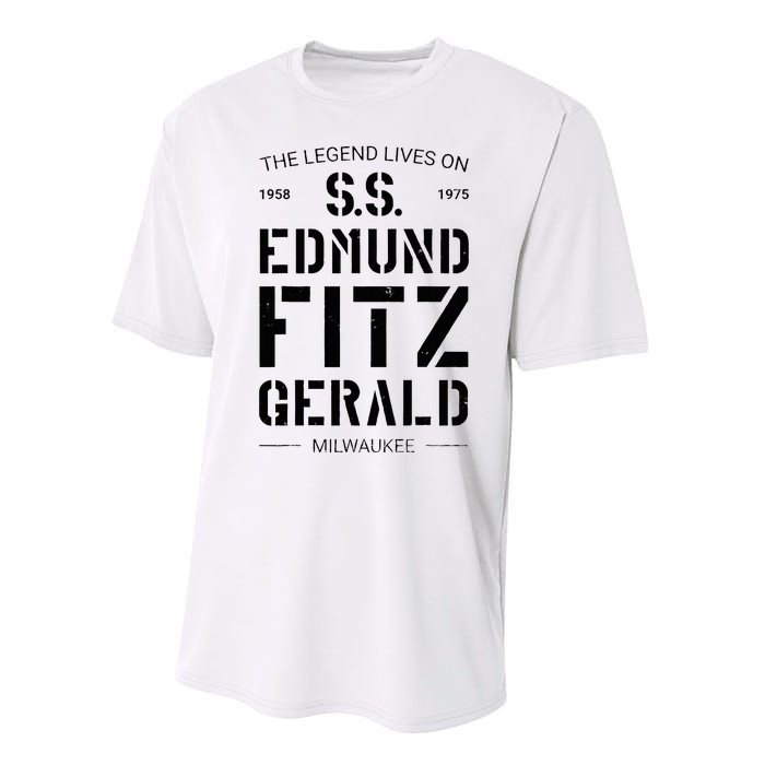 S.S. Edmund Fitzgerald Performance Sprint T-Shirt