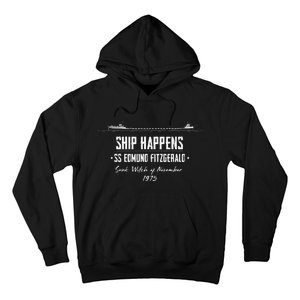 SS Edmund Fitzgerald Lake Superior Iron Ore Detroit Michigan Hoodie