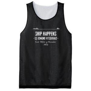 SS Edmund Fitzgerald Lake Superior Iron Ore Detroit Michigan Mesh Reversible Basketball Jersey Tank