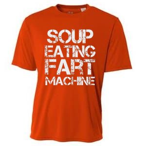 Soup Eating Fart Machine Cooling Performance Crew T-Shirt