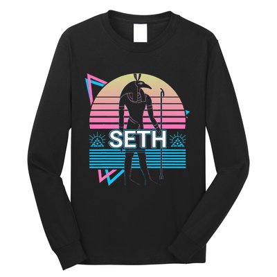 Seth Egyptian God Ancient Egypt Long Sleeve Shirt