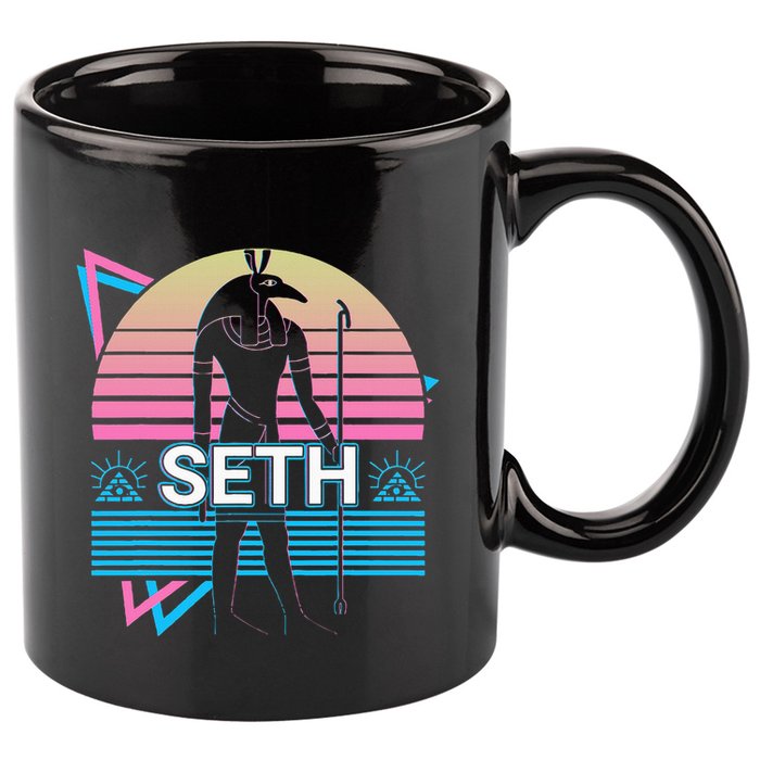 Seth Egyptian God Ancient Egypt 11oz C Handle Ceramic Mug
