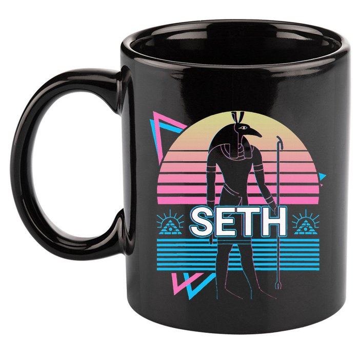 Seth Egyptian God Ancient Egypt 11oz C Handle Ceramic Mug