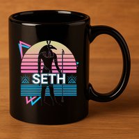 Seth Egyptian God Ancient Egypt 11oz C Handle Ceramic Mug