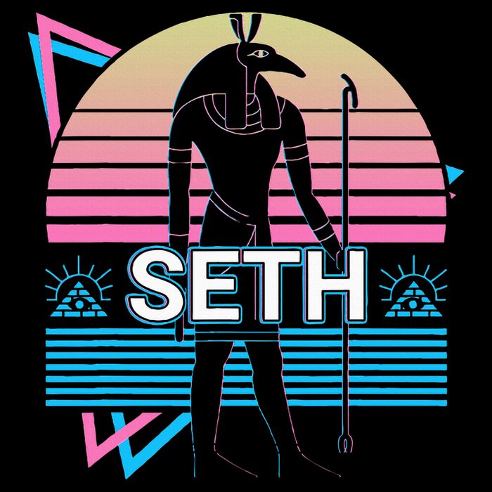 Seth Egyptian God Ancient Egypt Drawstring Bag