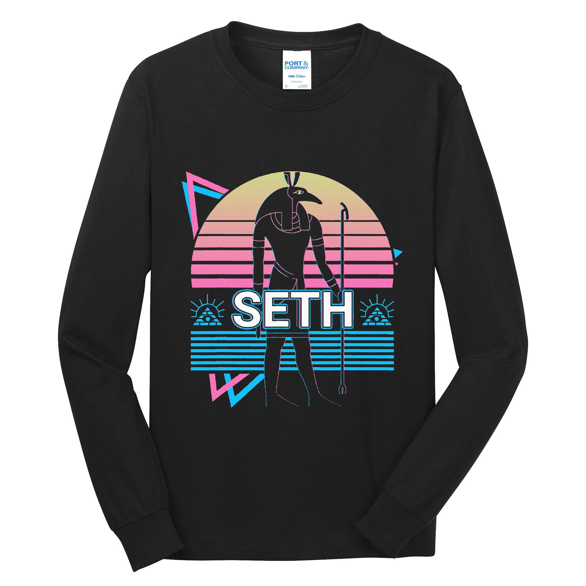Seth Egyptian God Ancient Egypt Tall Long Sleeve T-Shirt