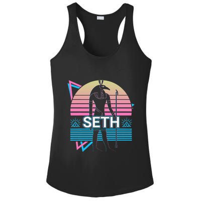 Seth Egyptian God Ancient Egypt Ladies PosiCharge Competitor Racerback Tank