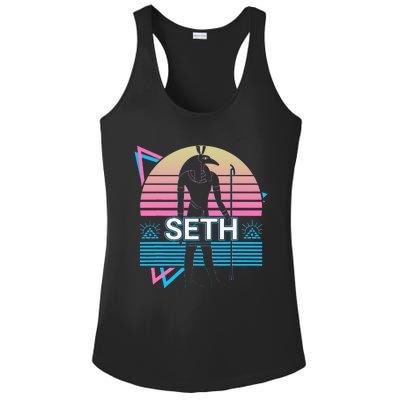 Seth Egyptian God Ancient Egypt Ladies PosiCharge Competitor Racerback Tank