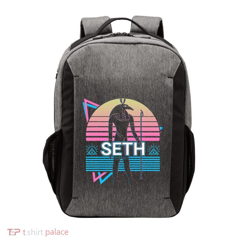 Seth Egyptian God Ancient Egypt Vector Backpack