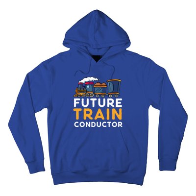 Steam Engine Gift For Future Train Conductor Hoodie