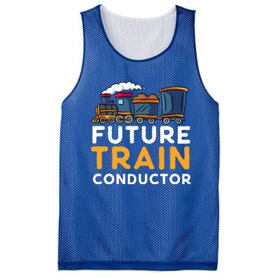 Steam Engine Gift For Future Train Conductor Mesh Reversible Basketball Jersey Tank