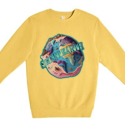 Sweet Earth Great Gift Premium Crewneck Sweatshirt