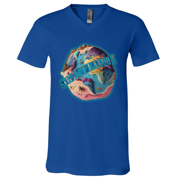 Sweet Earth Great Gift V-Neck T-Shirt