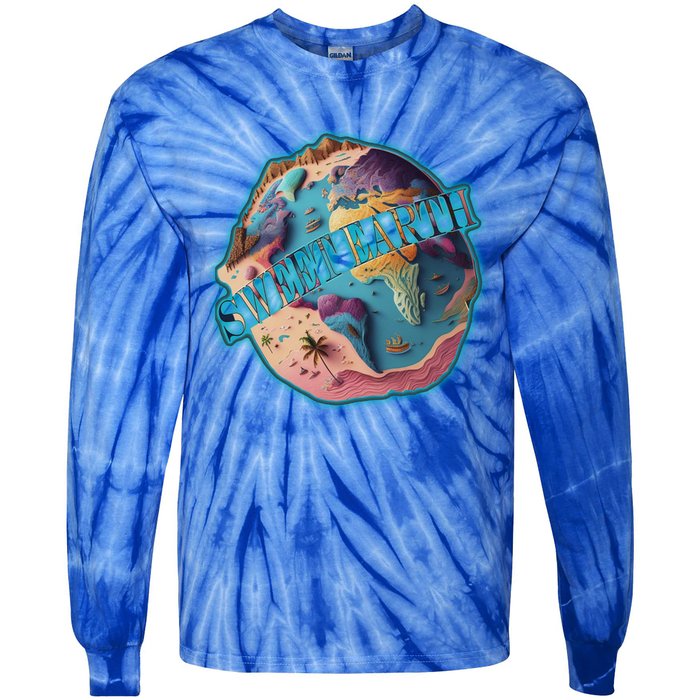 Sweet Earth Great Gift Tie-Dye Long Sleeve Shirt