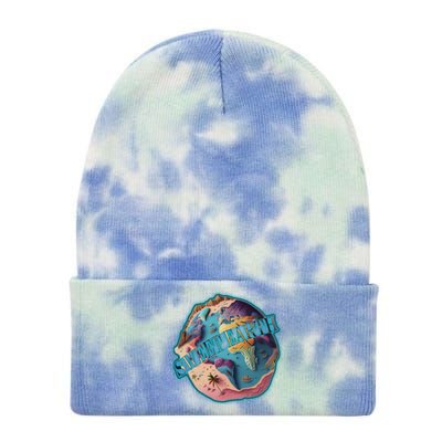 Sweet Earth Great Gift Tie Dye 12in Knit Beanie