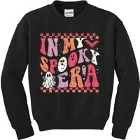 Spooky Era Groovy Halloween Ghost Costume Kids Sweatshirt