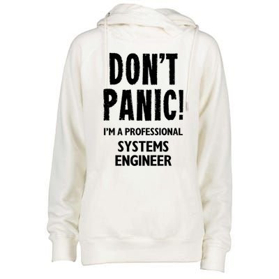 Systems Engineer Gift Womens Funnel Neck Pullover Hood