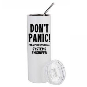 Systems Engineer Gift Stainless Steel Tumbler