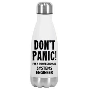 Systems Engineer Gift Stainless Steel Insulated Water Bottle