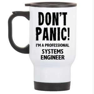 Systems Engineer Gift Stainless Steel Travel Mug