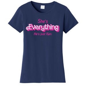 Shes Everything Hes Just Ken Funny Women's T-Shirt