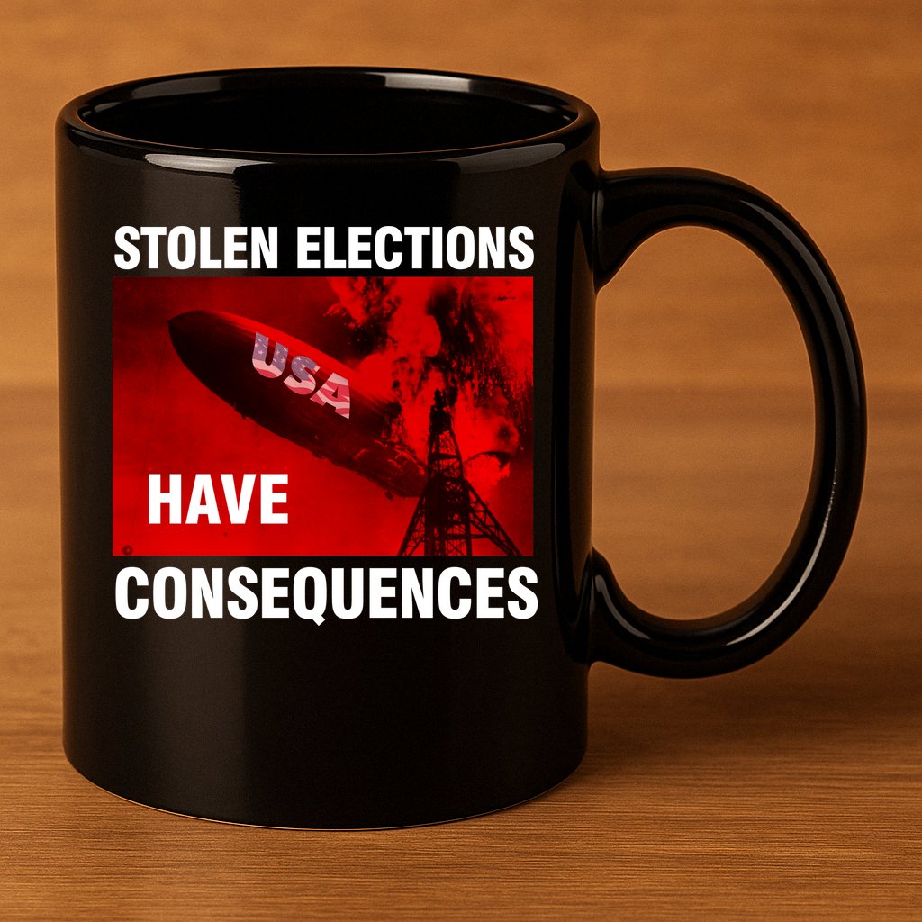 Stolen Elections Have Consequences 11oz C Handle Ceramic Mug