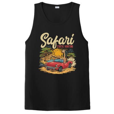 Safari Exotic Hunting Giraffe In A Sports Car Design PosiCharge Competitor Tank