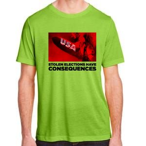 Stolen Elections Have Consequences Adult ChromaSoft Performance T-Shirt