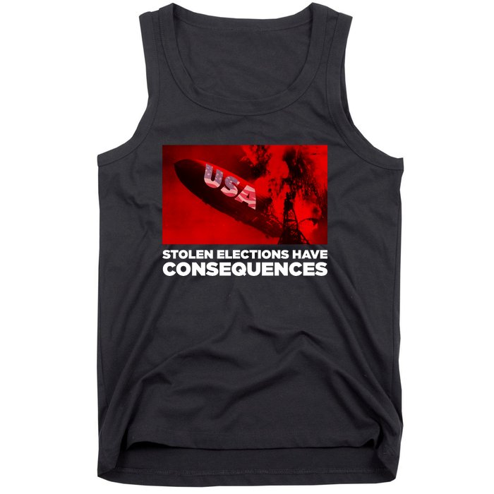 Stolen Elections Have Consequences Tank Top