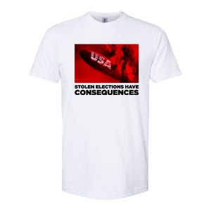 Stolen Elections Have Consequences Softstyle CVC T-Shirt