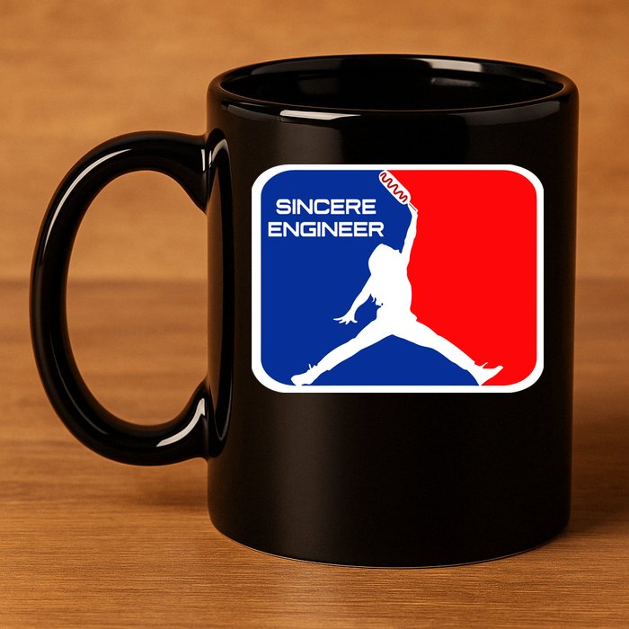 Sincere Engineer Hair Jorndog 11oz C Handle Ceramic Mug