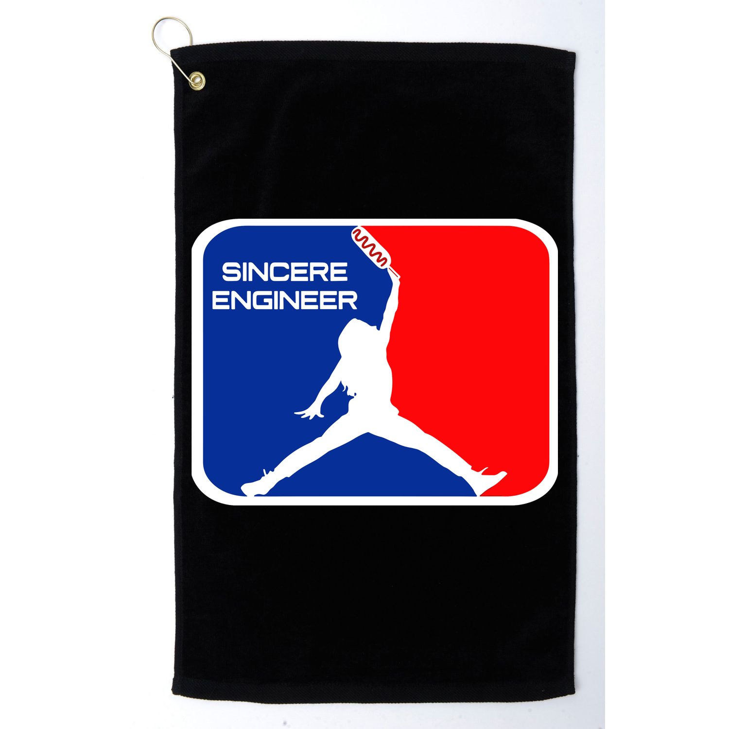 Sincere Engineer Hair Jorndog Golf Towel