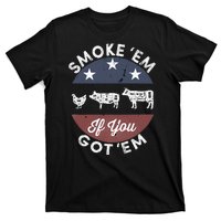 Smoke Em If You Got Em Meat Barbeque Vintage T-Shirt