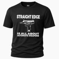 Straight Edge Is All About Automatic Weapons Field Of Flames Performance Shirt