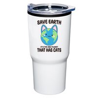 Save Earth It's The Only Planet That Has Cats Funny Cute Tumbler