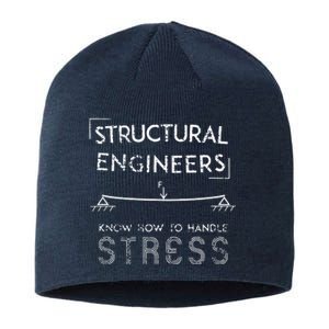 Structural Engineers Know How To Handle Stress Sustainable Beanie