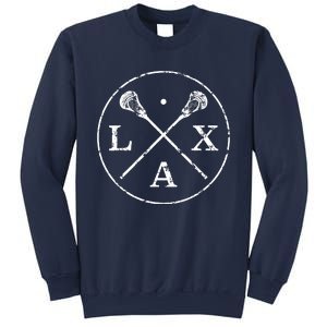 Sticks Emblem LAX Players And Fans Sweatshirt