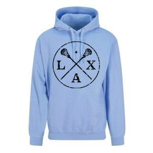 Sticks Emblem LAX Players And Fans Unisex Surf Hoodie