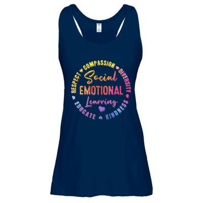 Social Emotional Learning Heart Counselor Teacher Day Ladies Essential Flowy Tank