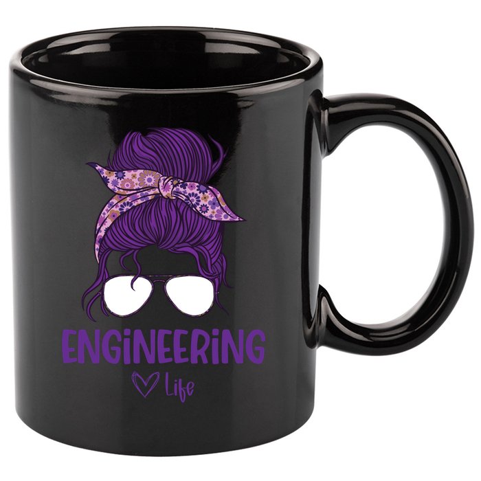 S Engineering Life Engineering Major Gift 11oz C Handle Ceramic Mug