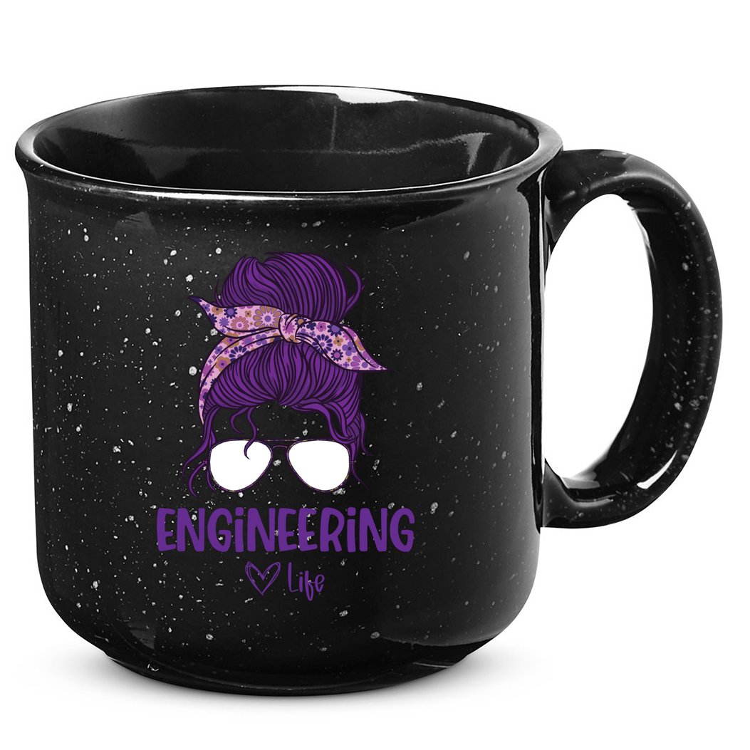 S Engineering Life Engineering Major Gift 15oz Campfire Ceramic Mug
